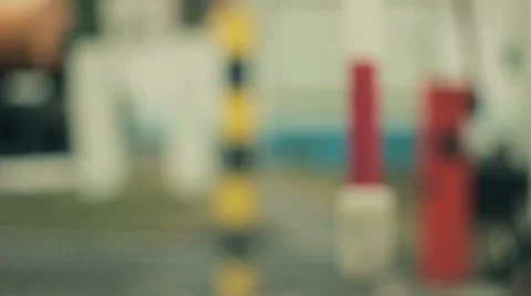 Barrier Stock Footage 35497364