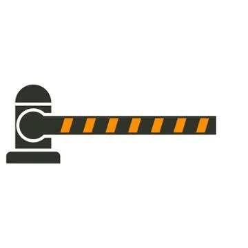 Barrier icon. Stock Illustration