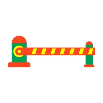Barrier icon. Stock Illustration