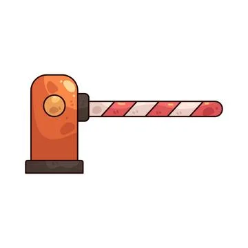 Barrier illustration Stock Illustration