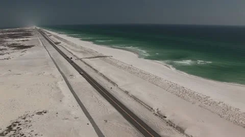Barrier Island Sand Stock Footage 12653380