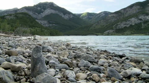 Barrier Lake 1 Stock Footage 25564235