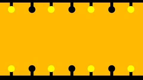 Barrier with Lights Stock Footage 335671479