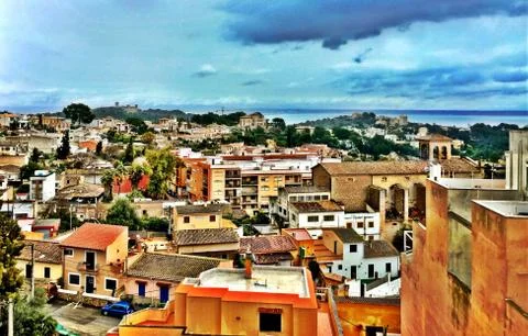 Barrio HDR Foto stock