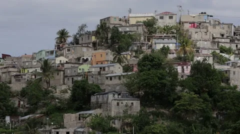 Barrio in Santo Domingo Stock Footage 40590495