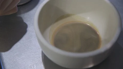 Barrista making cappucino Stock Footage 104872872