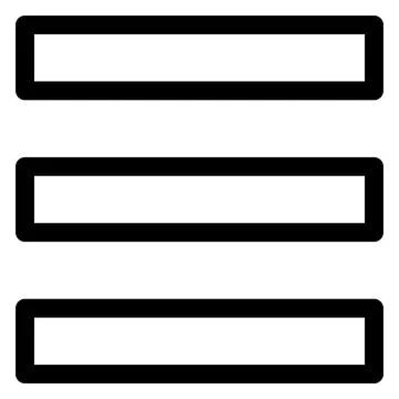 Bars line icon vector illustration isolated on white background 스톡 일러스트