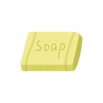 Bars natural Herbal soaps. Handmade organic soap. Stock Illustration