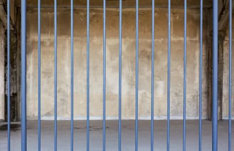 Bars of a Prison Stock Photos