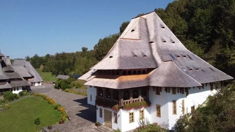 Barsana monastery Stock-Footage 284082570