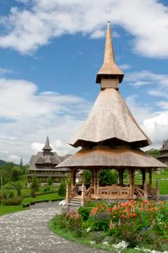 Barsana Monastery, Romania Stock Photos