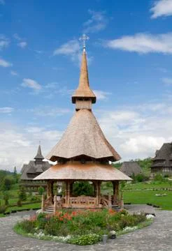 Barsana Monastery, Romania Stock Photos