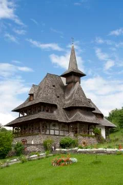 Barsana Monastery, Romania Stock Photos