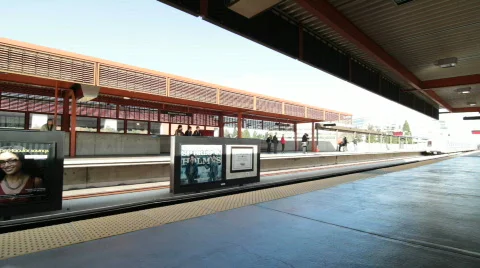 BART Train Stock Footage 605896