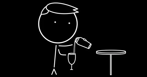 Bartender at a bar 動画素材 295879232