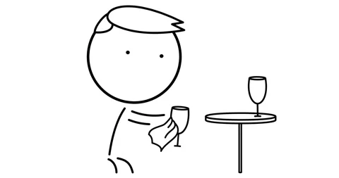 Bartender at a bar Stock Footage 295888197