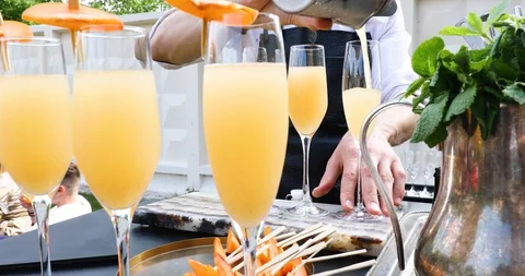 The Bartender Cooking A Cocktail Stock Footage 111789456