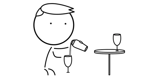 Bartender 動画素材 295879337