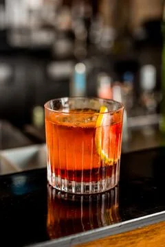 Bartender Hands Making a Perfect Drink on Bar Gin Tonic Negroni Caipirinha Mosco Stock Photos