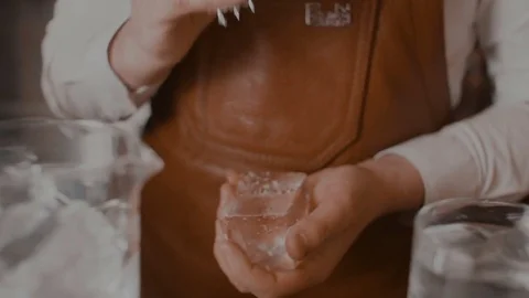 The bartender makes a cocktail Stock Footage 78358130