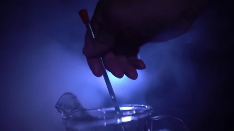 Bartender making a cocktail Stock Footage 77524979