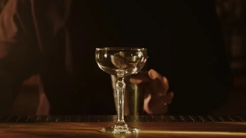 Bartender is making a cocktail Stock Footage 263062792