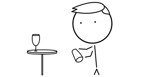 Bartender mixing a cocktail Stock Footage 295879605