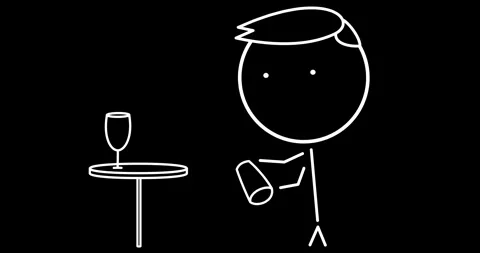 Bartender mixing a cocktail Stock Footage 295879608