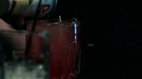 Bartender Mixing a Drink Video stock 11770328