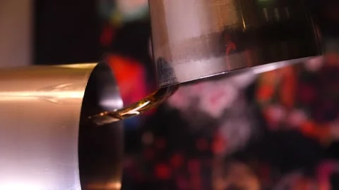Bartender Pouring Cocktail into Shaker - Vertical Video Stock Footage 247139130