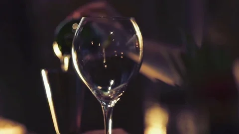 Bartender Pouring Wine Stock Footage 71764818