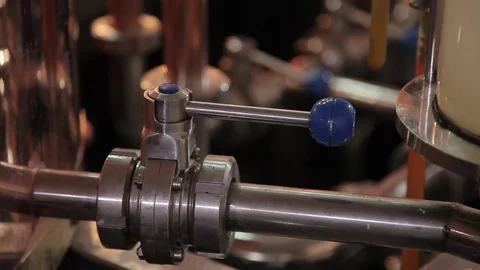 The bartender pours a beer in a mug Stock Footage 80638057
