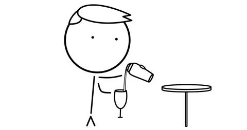 Bartender pours a cocktail Stock Footage 295879231