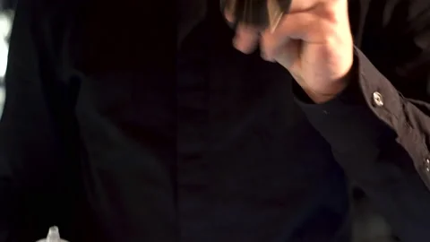 The bartender prepares a cocktail. close-up Stock Footage 91497049