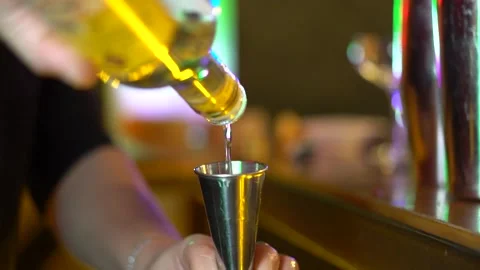 Bartender Preparing Cocktail Stock Footage 272321387