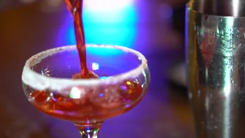 Bartender Preparing Cocktail Stock Footage 272321516