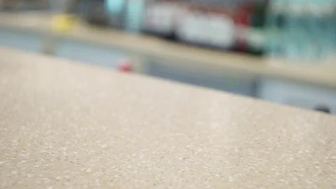 Bartender is putting a cocktail board on the bar Stock Footage 101968580