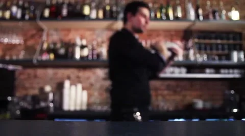 Bartender Shaking a Cocktail 動画素材 47750413