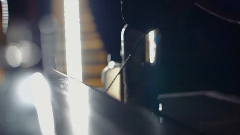 Bartender throw out the ice from shaker Stock Footage 114243378