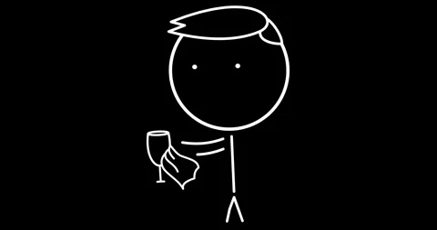 Bartender wipes a glass 動画素材 295888157