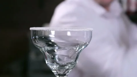 Bartender at work behind the bar Stock Footage 58033620