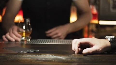 Bartenders at work Stock Footage 106630436