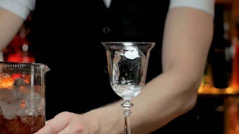 Bartenders at work Stock Footage 108554463