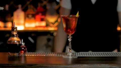 Bartenders at work Stock Footage 108554589