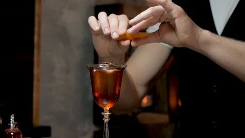 Bartenders at work Stock Footage 108554603