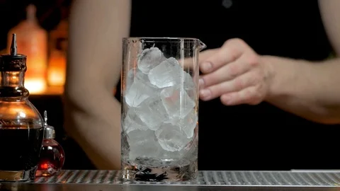 Bartenders at work Stock Footage 108554652