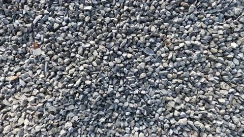 Basalt Crushed Construction Aggregate Stone Stock Footage 121883303
