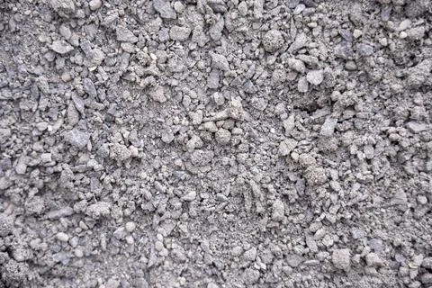 Basalt fine aggregate, basalt aggregate Stock Photos