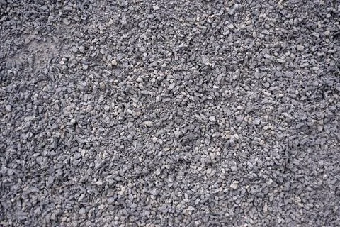Basalt fine aggregate, basalt aggregate Stock Photos