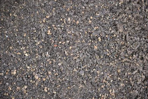 Basalt fine aggregate, basalt aggregate Stock Photos